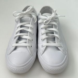 Converse Chuck Taylor All Star Leather - Mono White